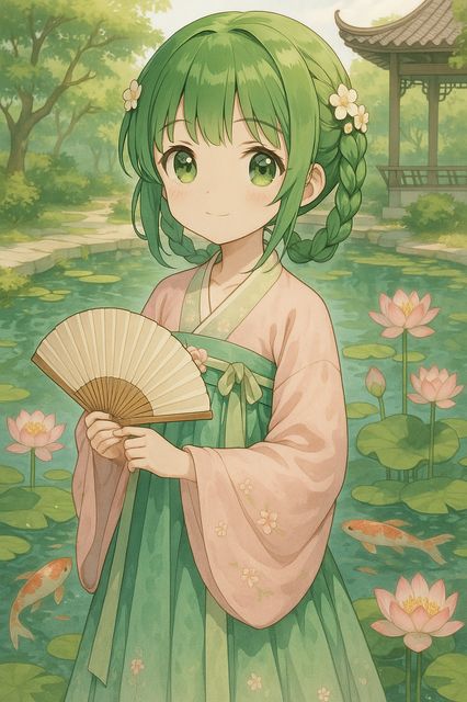 蜜芽动漫-古风少女